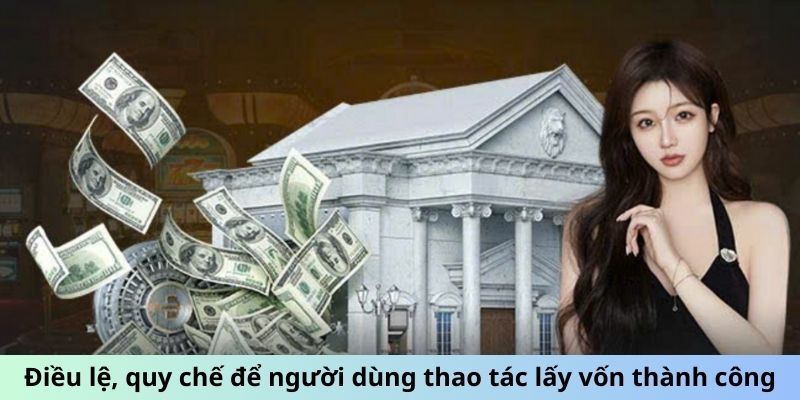 Điều lệ, quy chế để người dùng thao tác rút tiền Hubet thành công