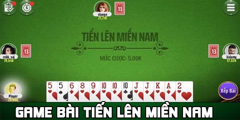 2 phiên bản tiến lên miền Bắc và Nam với luật chơi khác nhau